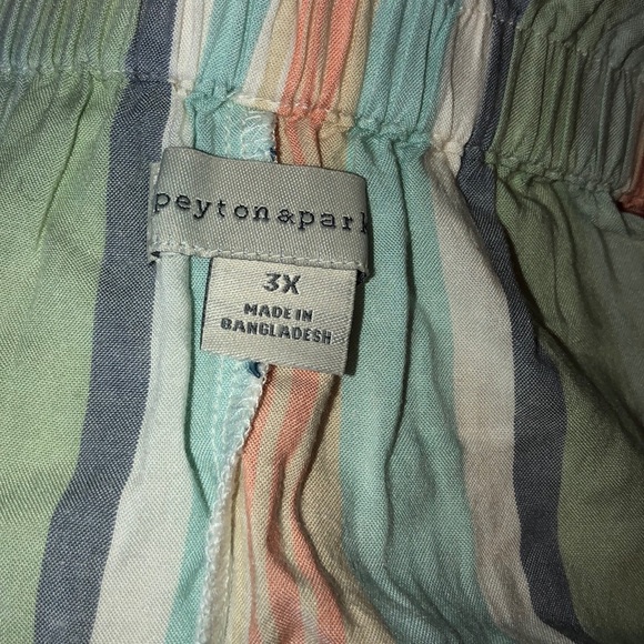 Peyton & Parker Striped Off the shoulder Dress - Picture 8 of 8